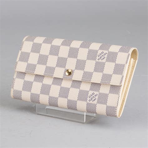 louis vuitton damier azur wallet replica|louis vuitton sarah wallet damier.